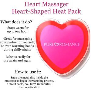 Heart Warming Reheatable New and Sealed Heat Pack